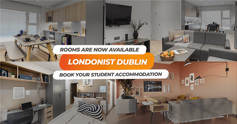 Rooms are now available at the Londonist Dublin Student Residence