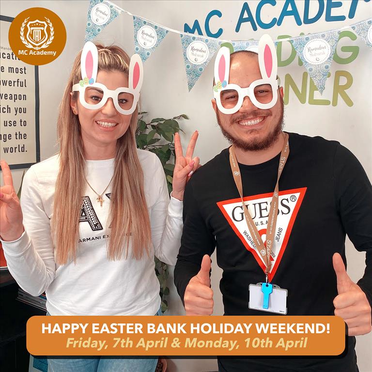 Easter Bank Holiday, Student Feedback and Springtime Festivity at Mc Academy