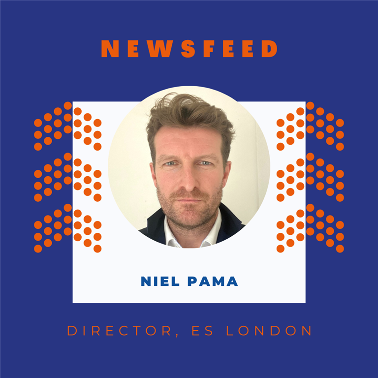 Neil Pama, Director at ES London celebrates successful fam trip!