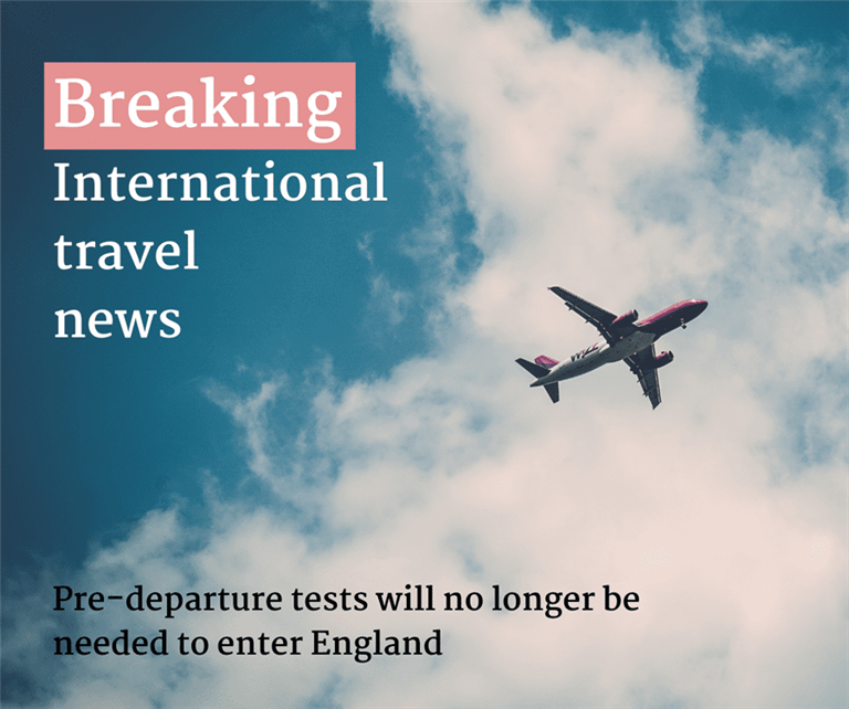 Living Learning English: Breaking! International travel news update