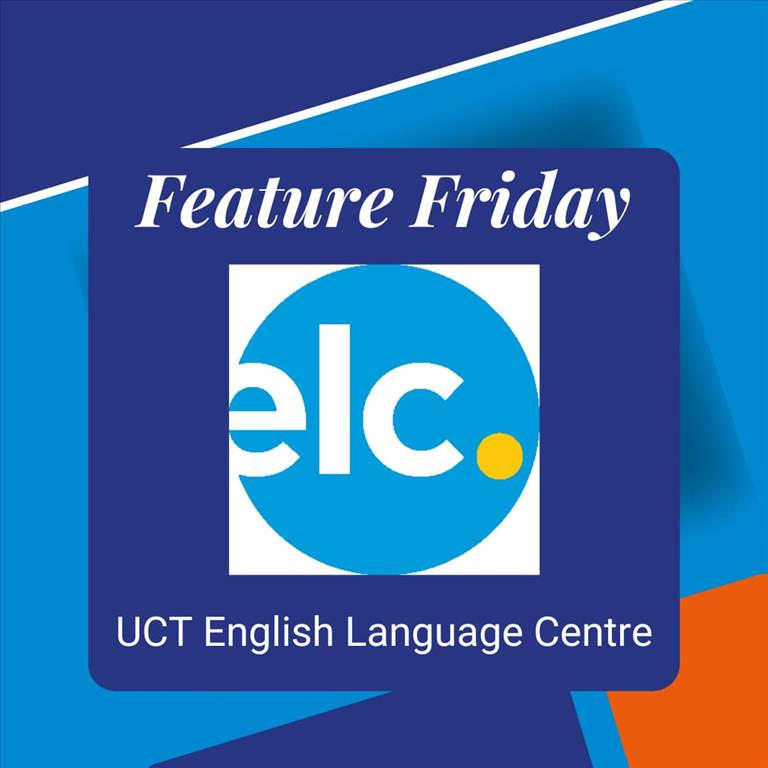 Feature Friday: UCT English Language Centre
