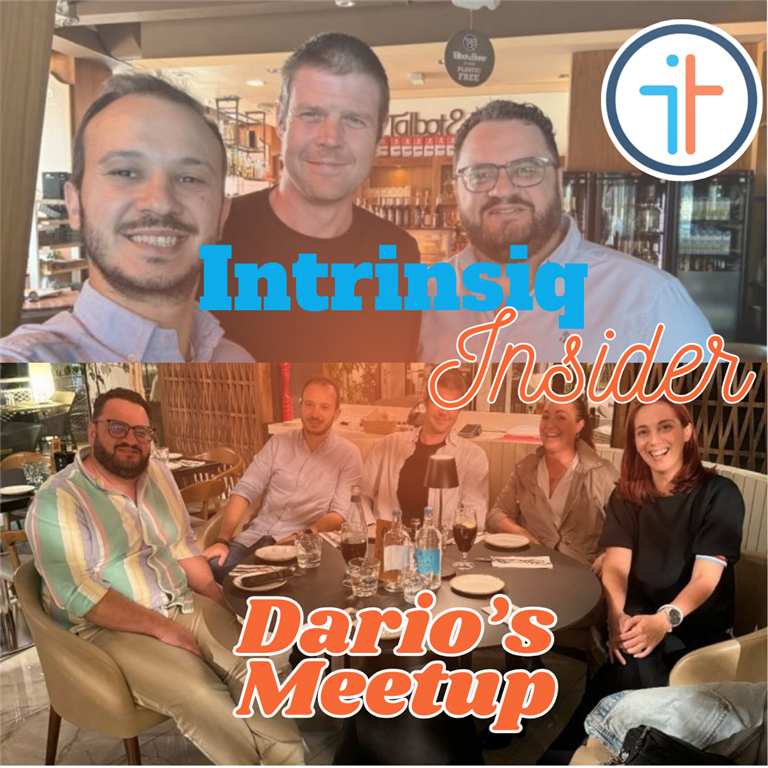 Intrinsiq Insider - Dario planning Team Meetup