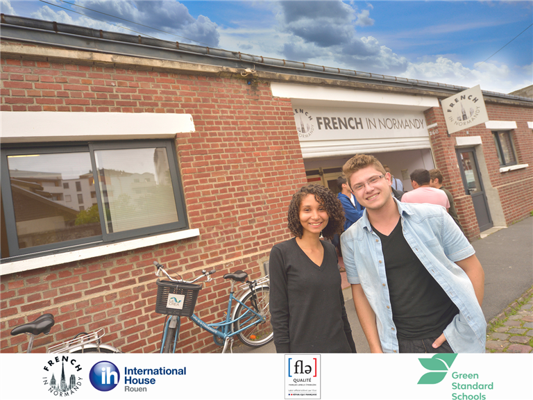 French in Normandy is the ONLY Green Standard School in France