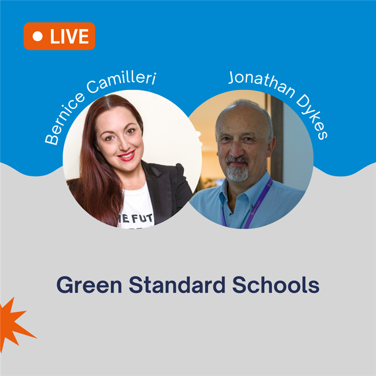 Check out our Live Broadcast with Jonathan Dykes from Green Standard Schools