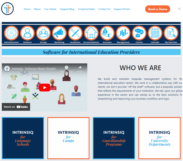 A quick look at the new Intrinsiq website and at first glance you’ll immediately notice how different it looks.