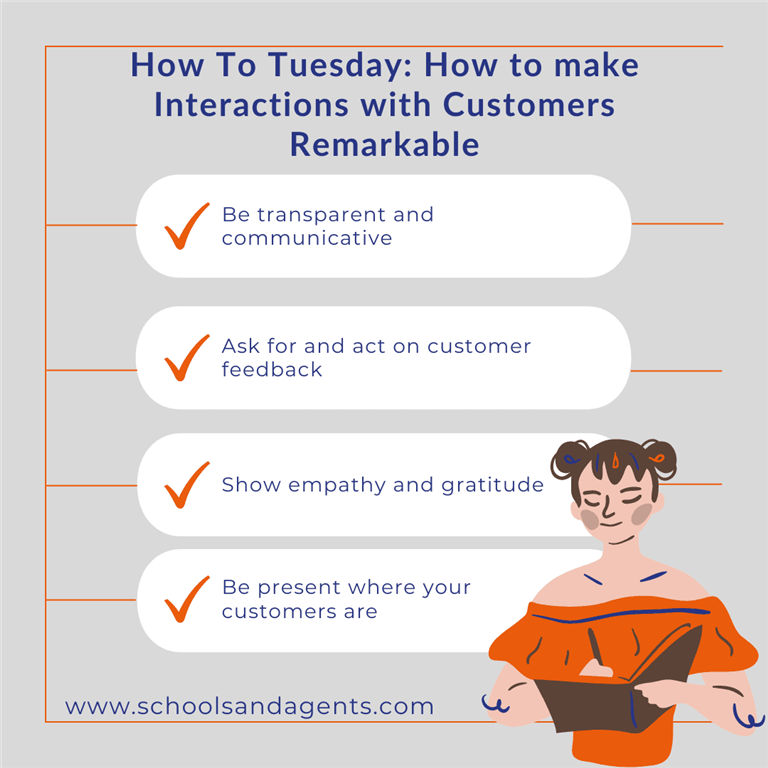 How to make Interactions with Customers Remarkable