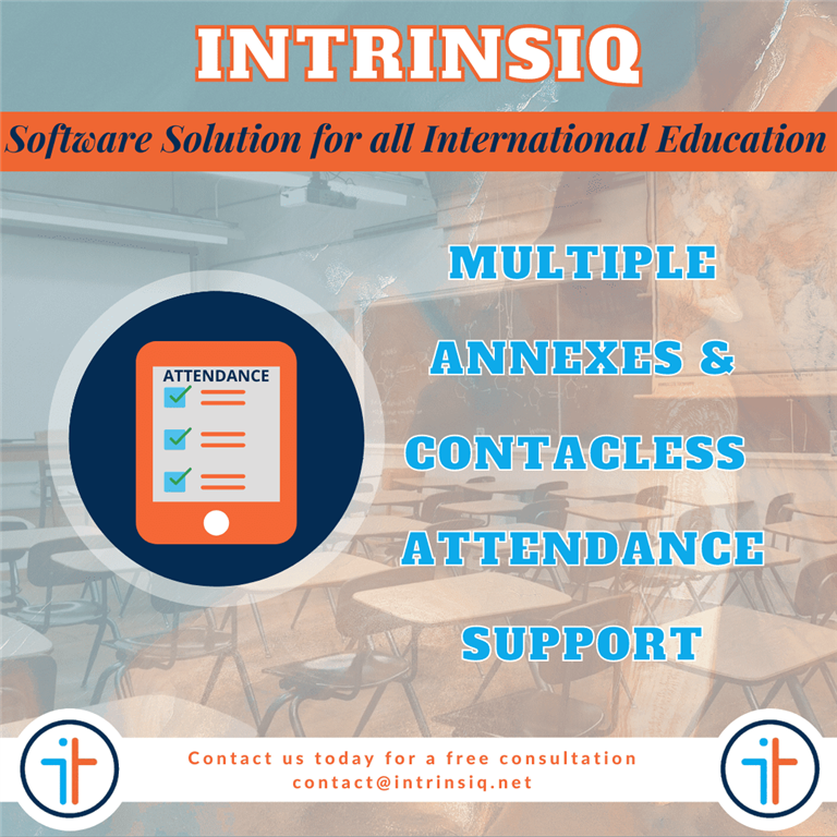 School management system for Contactless Attendance and Multiple Annexes