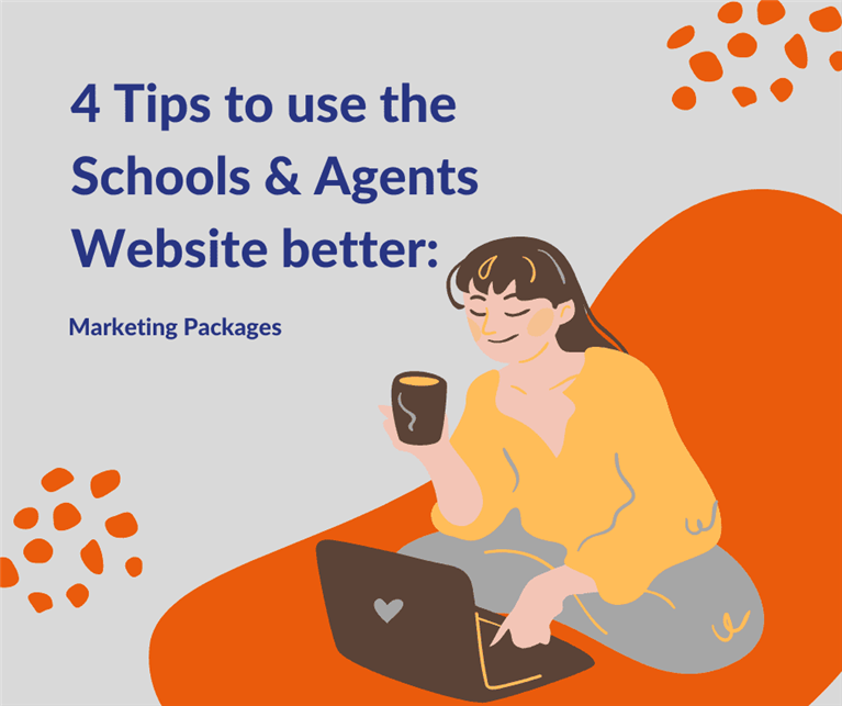 How to make use of our marketing packages on Schools & Agents