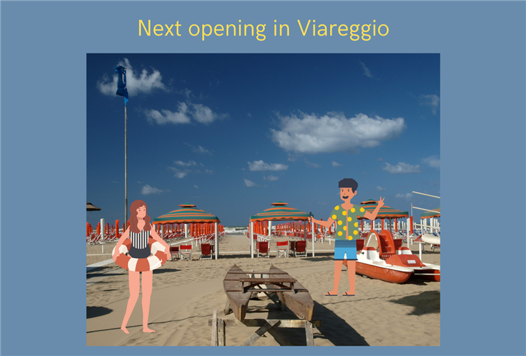 Get ready to dive into Italian summer fun: Scuola Leonardo da Vinci in Viareggio opens on May 6th