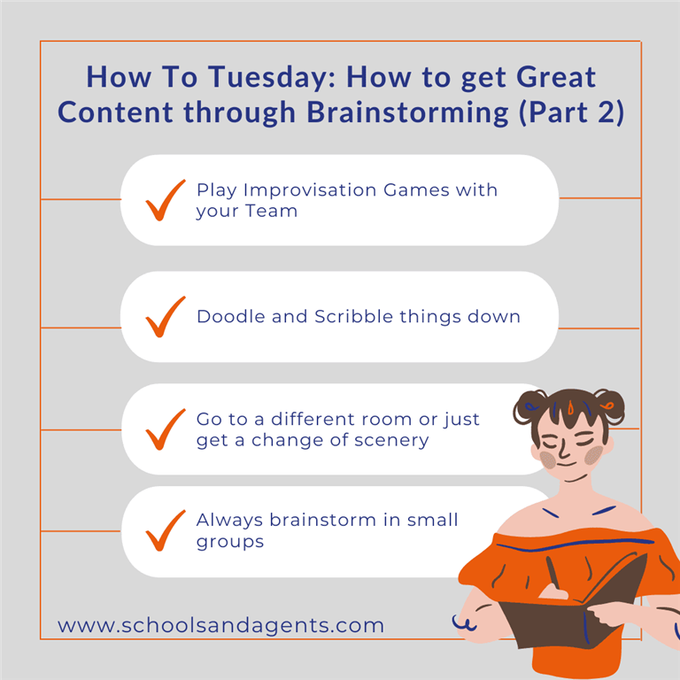 How to get Great Content through Brainstorming