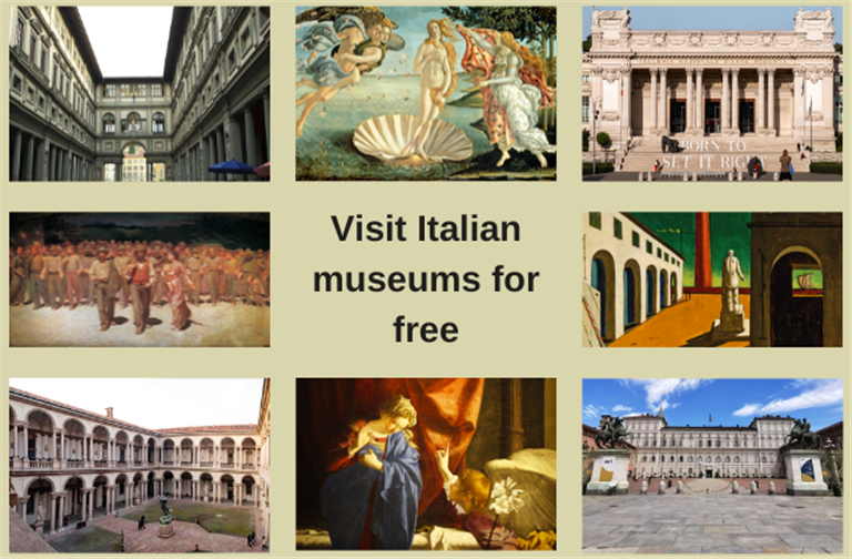 In Italy, Sunday it's FREE at the Museum - Scuola Leonardo da Vinci