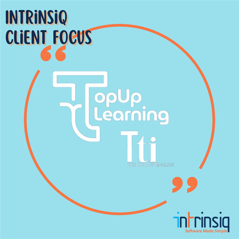 Intrinsiq's Client Focus of the Month - TopUp Learning London