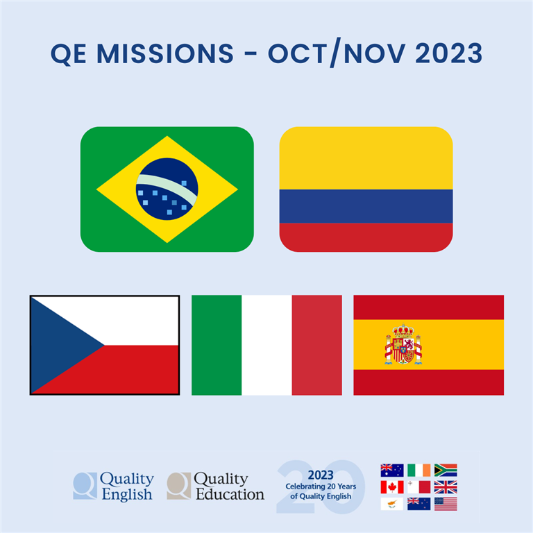 QE Missions in October and November 2023