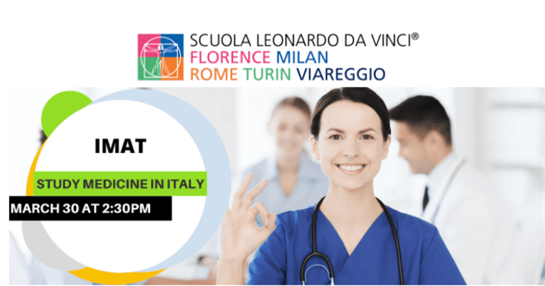 Join Scuola Leonardo da Vinci’s free online IMAT Open Day now!