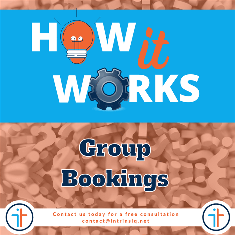 Intrinsiq Group Bookings Function
