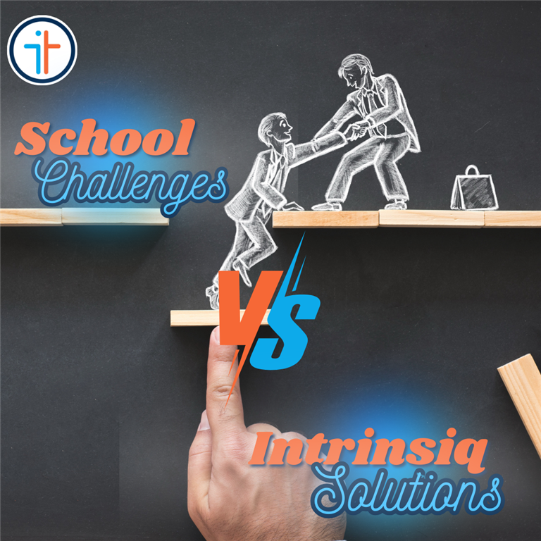 School Challenge vs Intrinsiq Solution – School Manager Edition