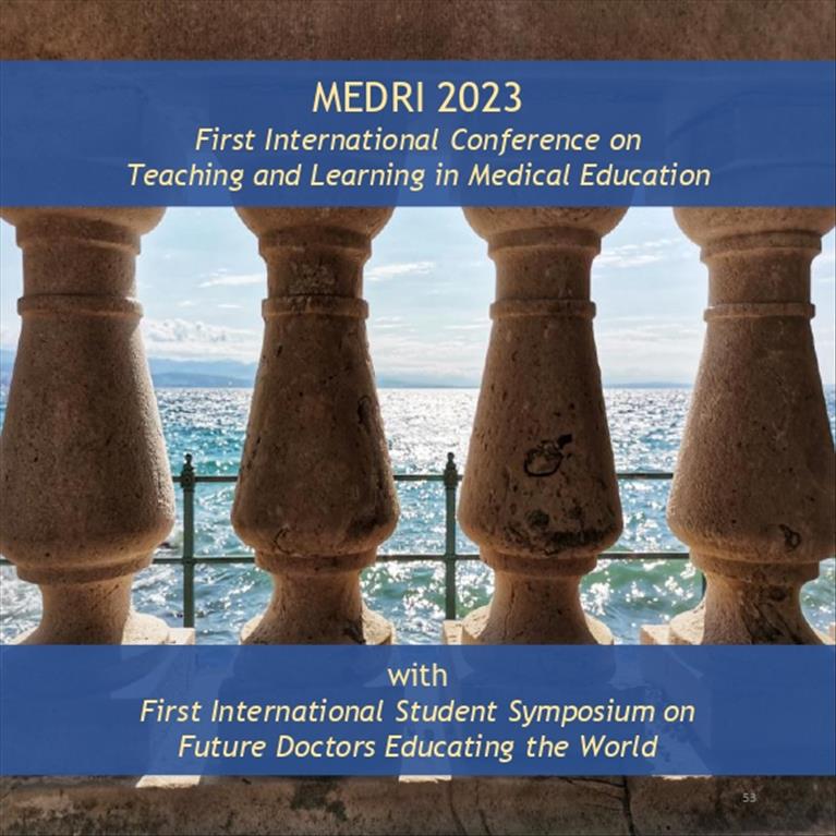 First International Conference on Teaching and Learning in Medical Education