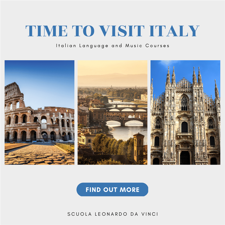Italian language and Music programs in Florence, Rome and Milan
